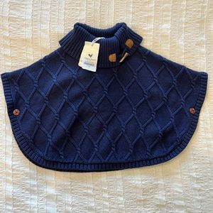 NWT Hope & Henry Toddler Sweater Poncho